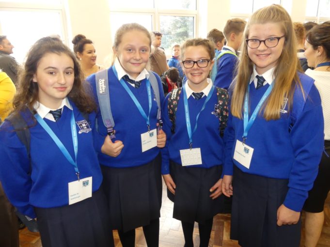 In Pictures: Dunamase College students return to school as numbers ...