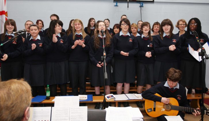 Moment in Time: The official opening of Mountrath CS in 2010 - Laois Today