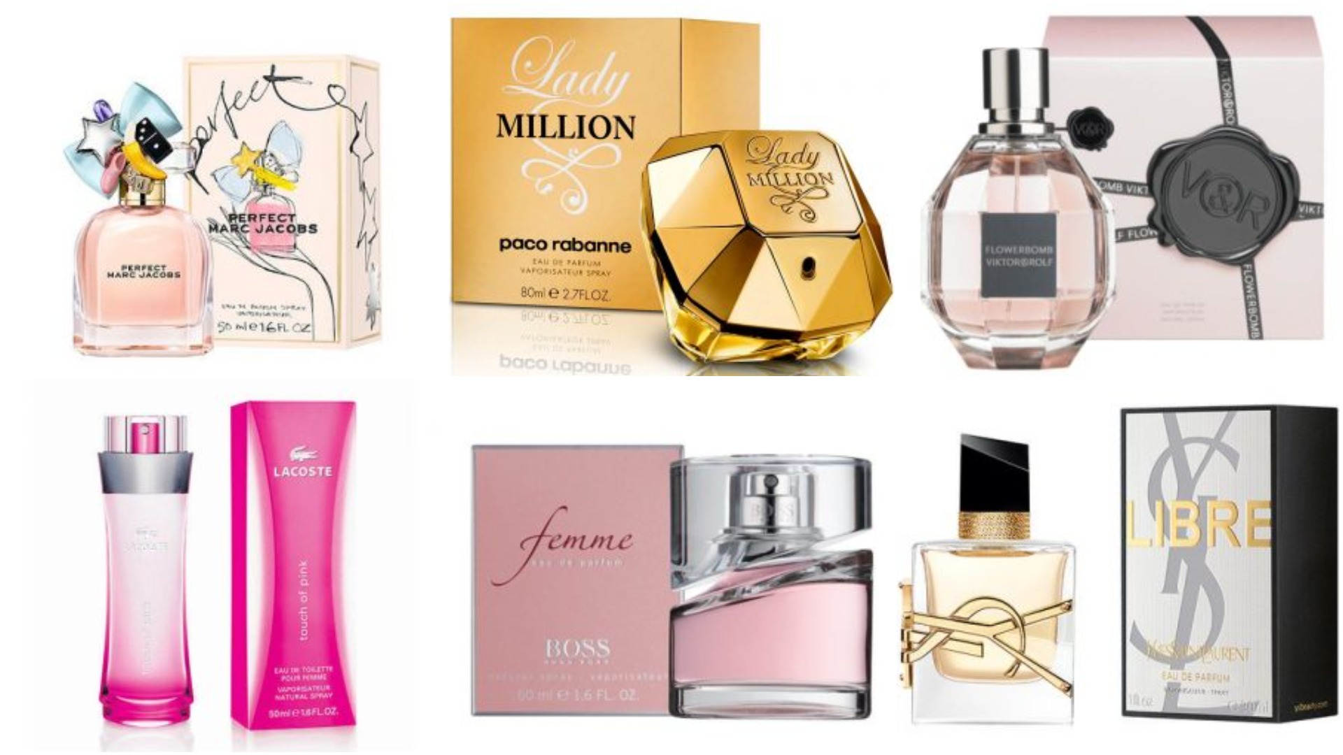 10 top female fragrances available in Laois Pharmacy this year
