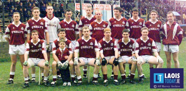 The Arles team that won the 1999 Laois intermediate football final