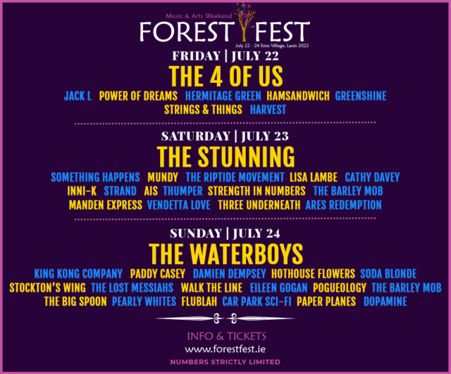 Everything you wanted to know about Forest Fest… Laois Today