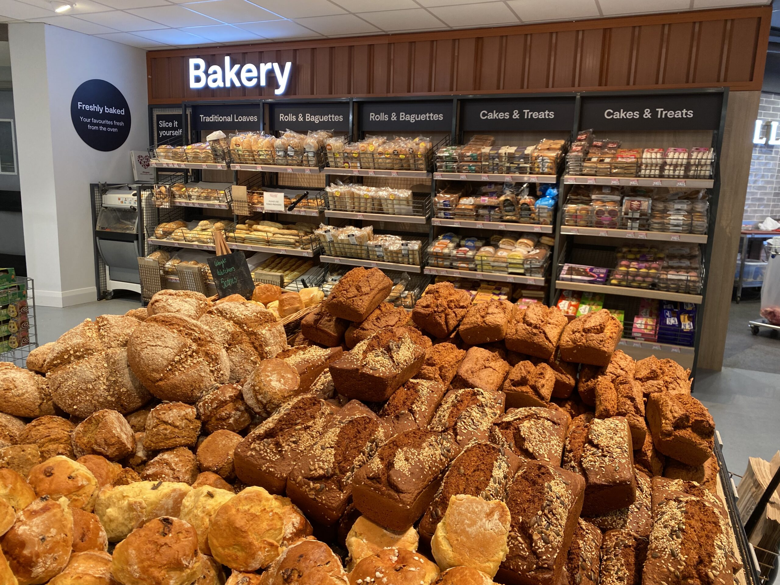 The bakery at Mulhall's SuperValu Portlaoise