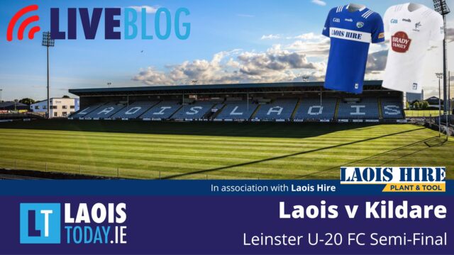 LaoisToday live blog of Laois v Kildare U-20 football championship semi final