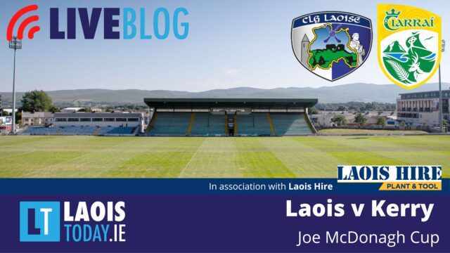 The Laois Today live blog of Laois v Kerry in the Joe McDonagh Cup