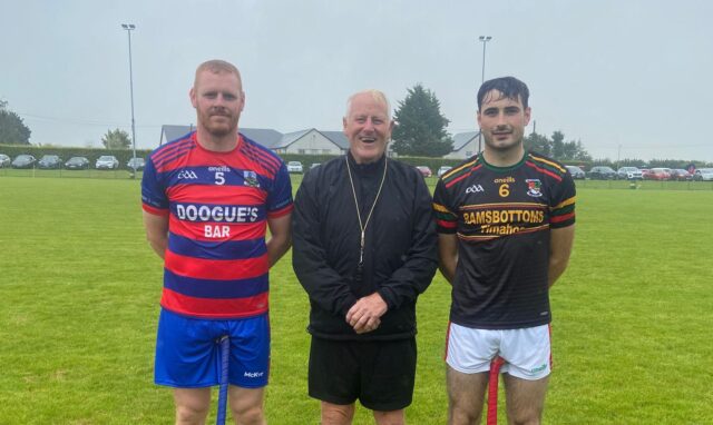 Colt-Shanahoe Referee Pat Moran Danny Brennan Park-Ratheniska-Timahoe