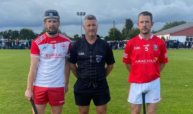 Mountrath referee Alan Doheny Trumera IHC