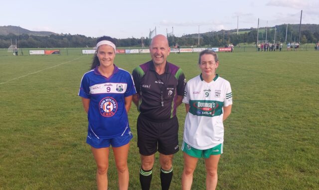 Eva Galvin St Conleth's Referee Aisling Saunders Portlaoise