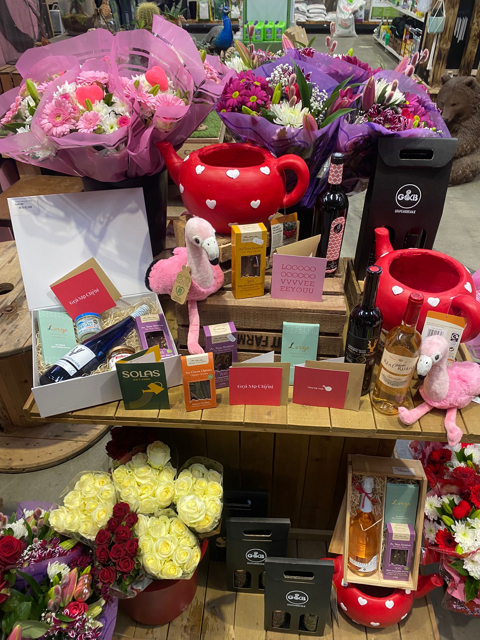 Valentines at Solas Garden centre