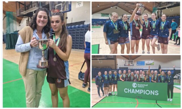 Heywood CS 2nd Year All-Ireland Basketball Champions