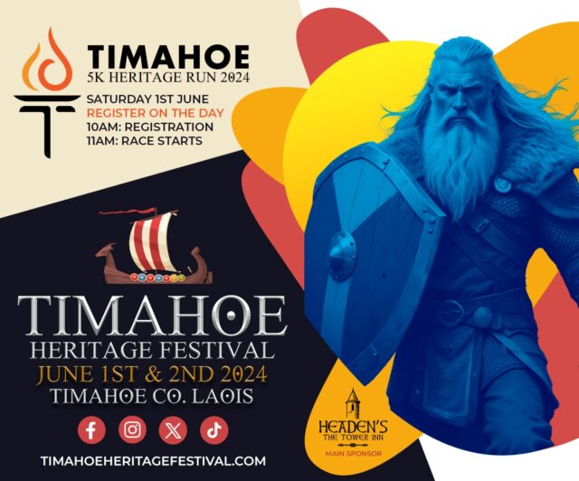 Timahoe Heritage Festival June 1st and 2nd 2024