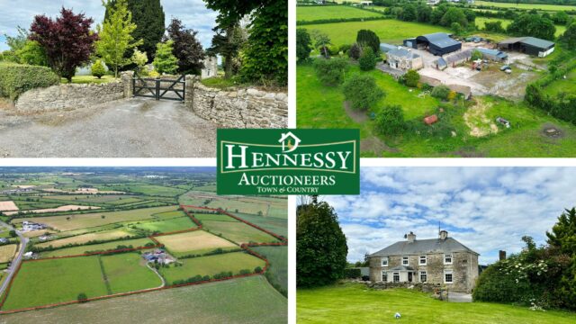 50 acre residential farm for sale at rosenallis Co Laois with Hennessy Auctioneers