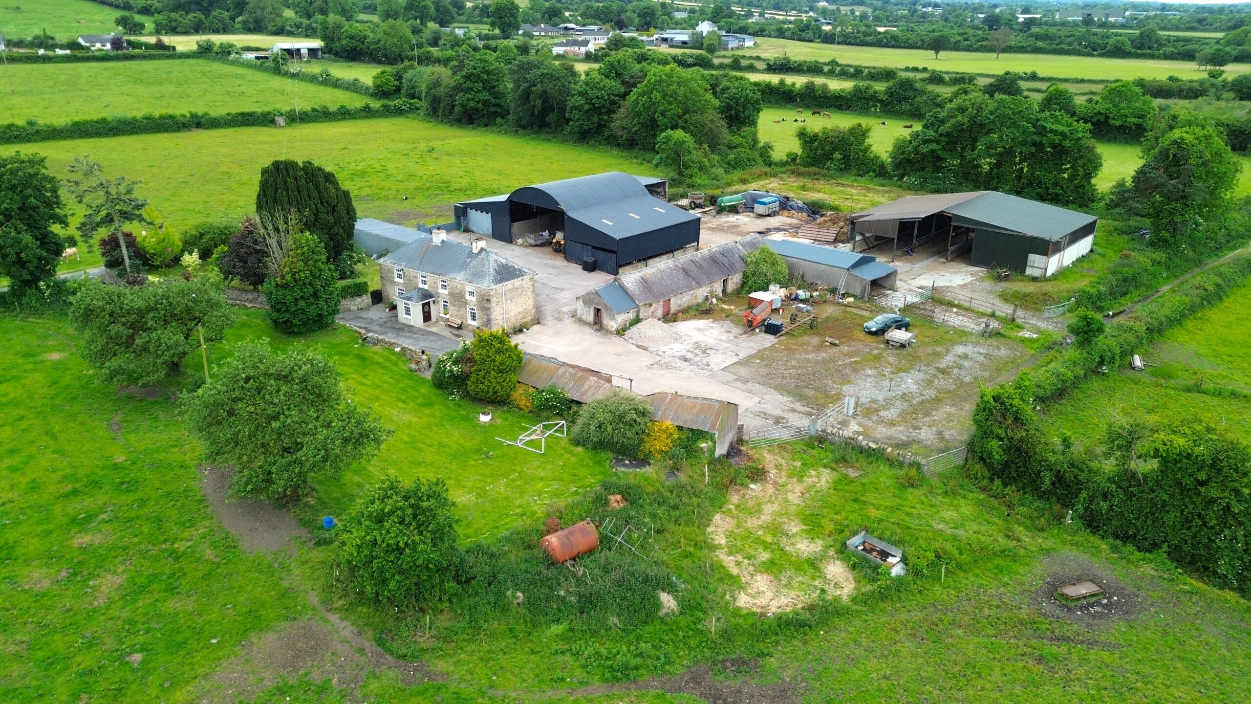 50 acre residential farm for sale with Hennessy Auctioneers at Meelick Rosenallis