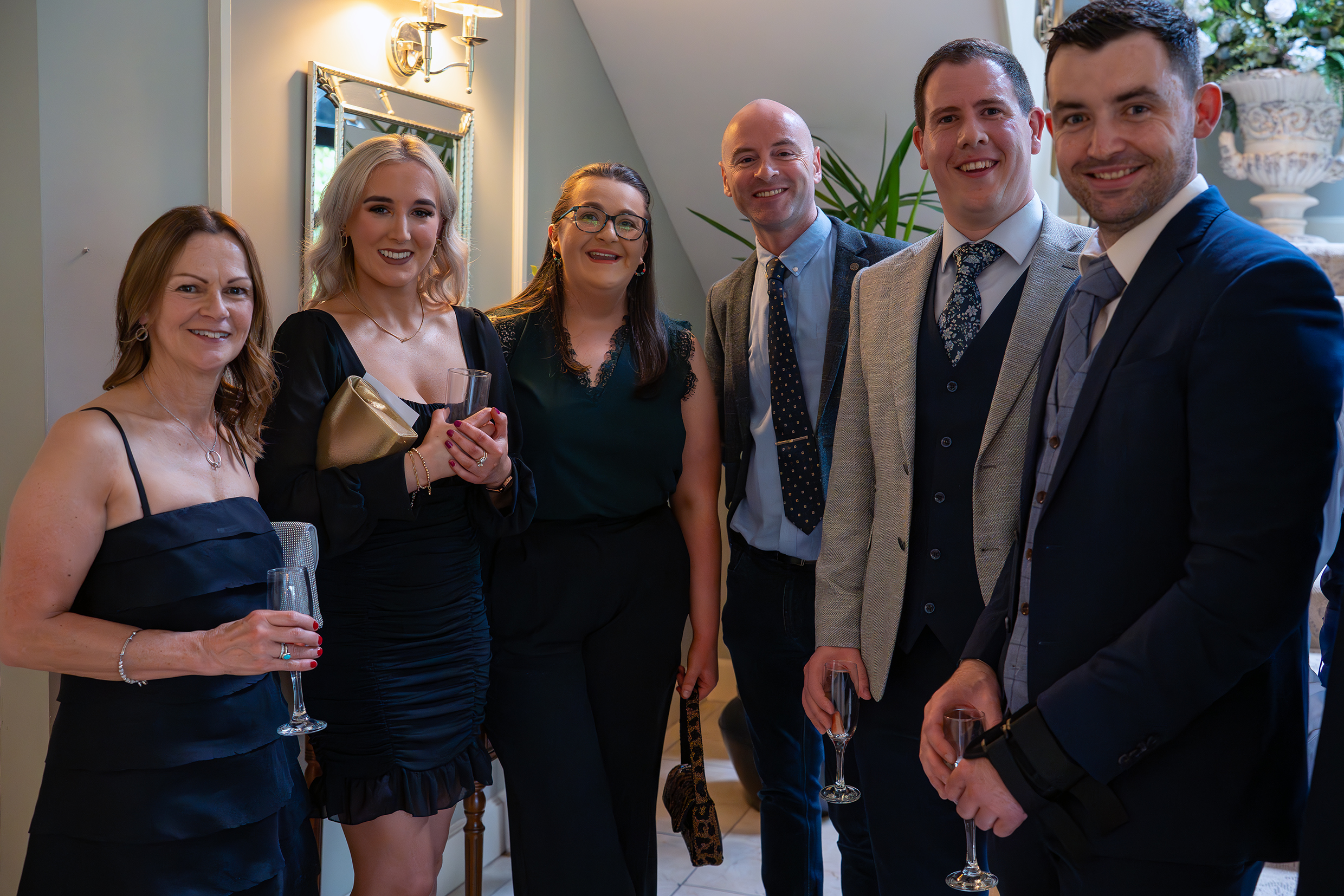 All smiles at the 30th anniversary celebrations for First Ireland Spirits