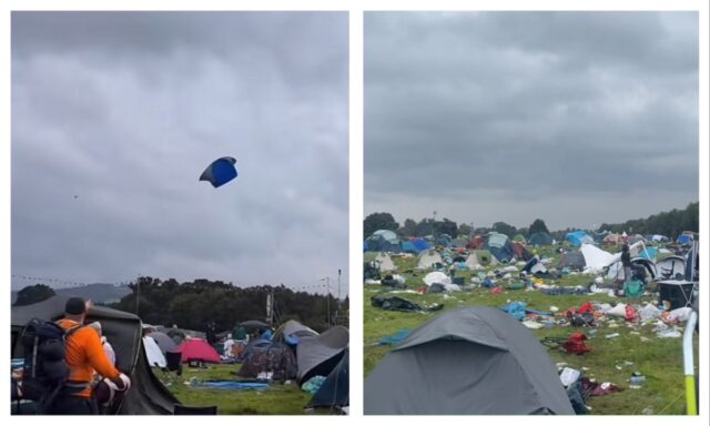 Electric Picnic campsites