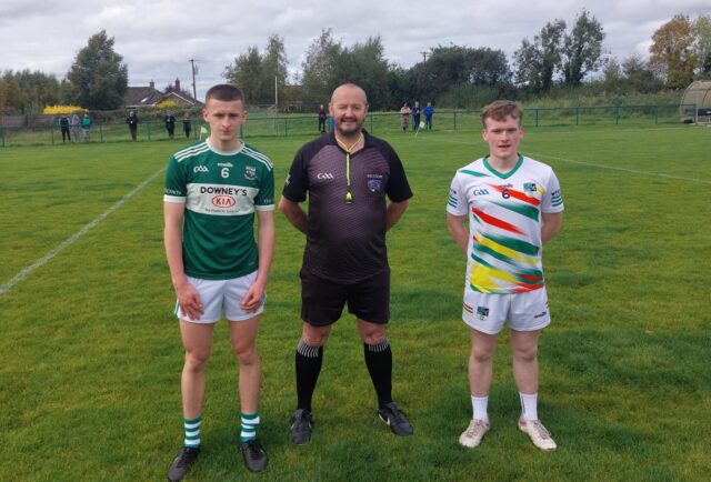 Portlaoise Ben O'Connor Referee Brendan Hickey Killeshin-Crettyard-Spink MFC Semi Final