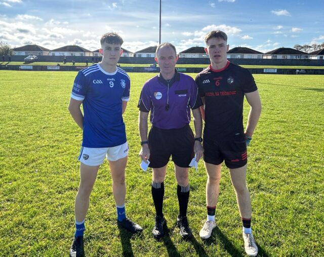 Jack Milton Knockbeg College John Hickey Referee Eoin Johnson Ardscoil na Trionoide