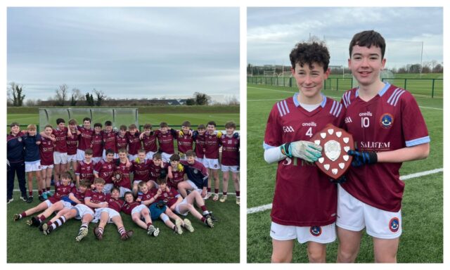 Heywood CS First Year 2025 South Leinster C Champions Tom Fingleton and John Kelly