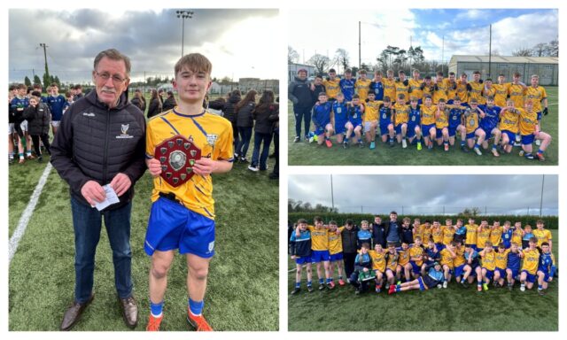 Mountmellick CS 2nd Year South Leinster D Football Champions 2025